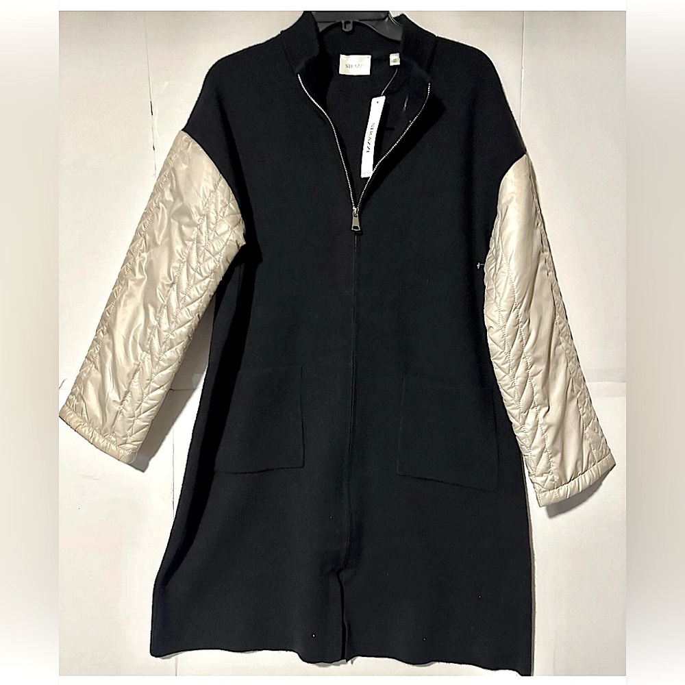 Strazzi Women’s Oversized Cashmere Coat - Size M